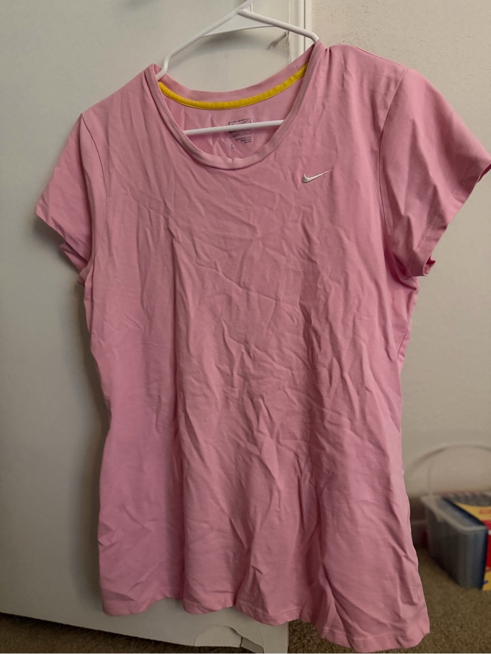 Nike Women's Pink Short-Sleeve Tee